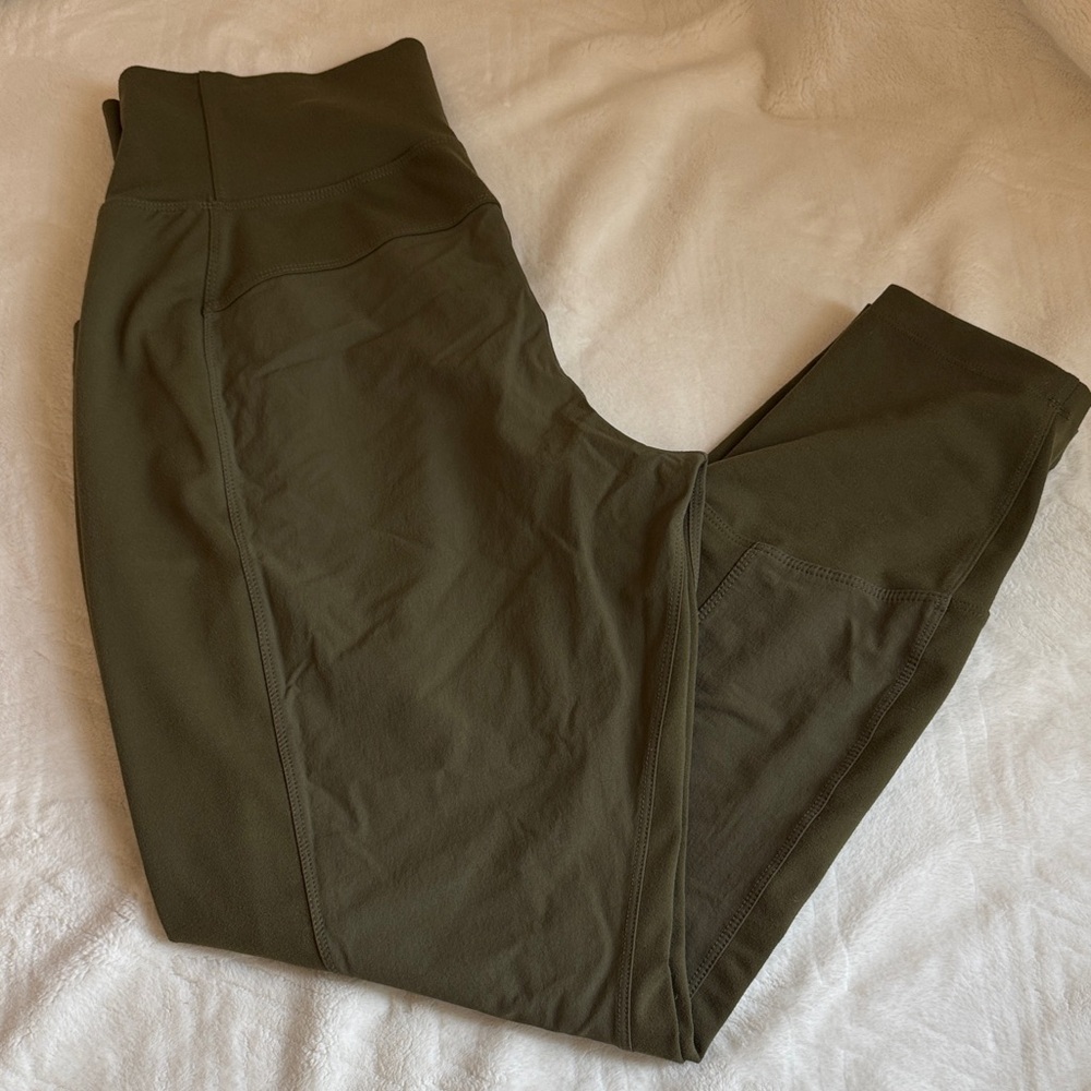 REI Olive Active Leggings